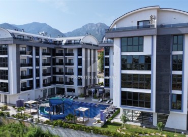 Меблированная квартира с одной спальней, 47м², в уютном комплексе премиум класса в районе Оба, Алания ID-18893 фото-1