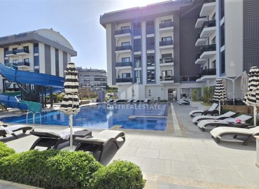 Меблированная квартира с одной спальней, 47м², в уютном комплексе премиум класса в районе Оба, Алания ID-18893 фото-13