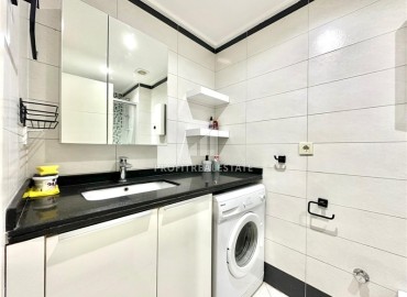 Элегантная меблированная квартира 2+1, 89м², в резиденции с инфраструктурой в 600м от моря в районе Оба, Алания ID-17827 фото-9