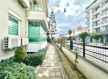 Элегантная меблированная квартира 2+1, 89м², в резиденции с инфраструктурой в 600м от моря в районе Оба, Алания ID-17827 фото-13