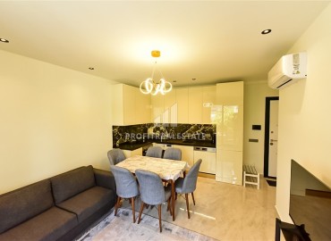 Элегантная квартира с одной спальней, 55м², в резиденции премиум класса в районе Алании - Оба, 240м от моря ID-18898 фото-4