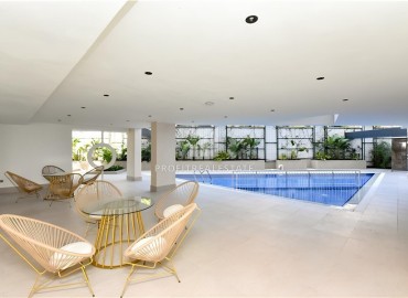 Элегантная квартира с одной спальней, 55м², в резиденции премиум класса в районе Алании - Оба, 240м от моря ID-18898 фото-20