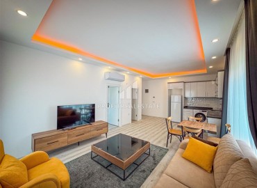 Уютные апартаменты 1+1, 55м², с видом на горы в новом бутик-комплексе в районе Оба, Алания ID-18900 фото-2