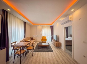 Уютные апартаменты 1+1, 55м², с видом на горы в новом бутик-комплексе в районе Оба, Алания ID-18900 фото-3