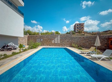 Уютные апартаменты 1+1, 55м², с видом на горы в новом бутик-комплексе в районе Оба, Алания ID-18900 фото-12