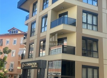 Стильные двухкомнатные апартаменты, 55м², в малоквартирной новостройке в центре Алании, 500м от моря ID-18901 фото-1