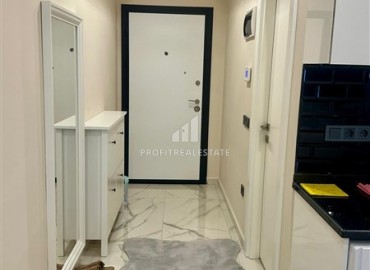 Стильные двухкомнатные апартаменты, 55м², в малоквартирной новостройке в центре Алании, 500м от моря ID-18901 фото-7