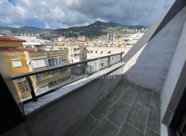 Комфортабельный пентхаус 2+1, 90м², с видом на Аланийскую крепость в новой резиденции в центре Алании, в 600м от моря ID-18904 фото-17