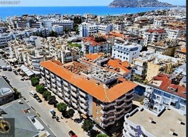 Уютная двухкомнатная квартира, 55м², в комфортабельном комплексе в 350м от моря в центре района Оба, Алания ID-18907 фото-1