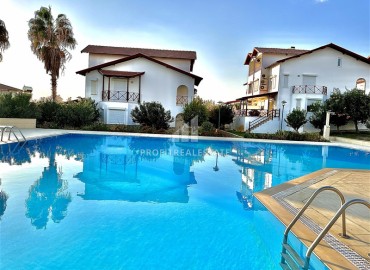 Двухуровневая квартира с тремя спальнями, 125м², в коттеджном поселке в районе Алании Демирташ, в 600м от моря ID-18916 фото-1