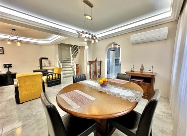 Двухуровневая квартира с тремя спальнями, 125м², в коттеджном поселке в районе Алании Демирташ, в 600м от моря ID-18916 фото-4