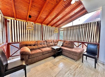 Двухуровневая квартира с тремя спальнями, 125м², в коттеджном поселке в районе Алании Демирташ, в 600м от моря ID-18916 фото-18