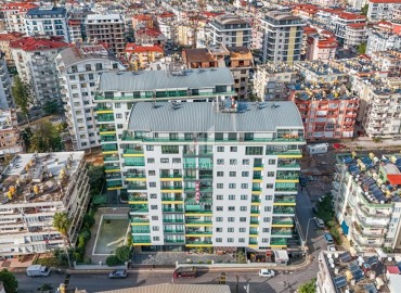 Меблированная трехкомнатная квартира с отдельной кухней, 100м², в элитной резиденции в центре Алании под ВНЖ ID-18921 фото-15