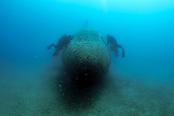 Самый большой в мире затопленный самолет в Турции ждет дайверов фото-1