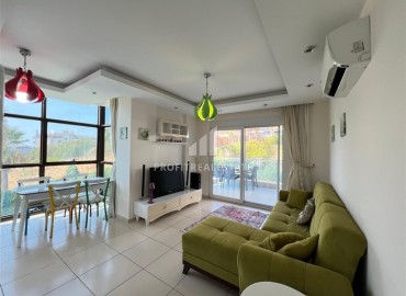 Укомплектованная двухкомнатная квартира, 65м², в комплексе премиум класса в 200м от моря в районе Кестель, Алания ID-18923 фото-3