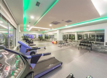 Укомплектованная двухкомнатная квартира, 65м², в комплексе премиум класса в 200м от моря в районе Кестель, Алания ID-18923 фото-16