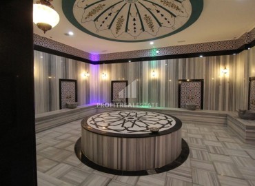 Уютная квартира 1+1 с остекленным балконом, 70м², в элитном комплексе в Авсалларе, Алания, в 600м от моря ID-18925 фото-13