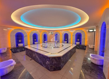 Квартира с одной спальней, 54м², на высоком этаже в элитной резиденции в Махмутларе, Алания, в 750м от моря ID-18926 фото-16