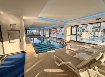 Квартира с одной спальней, 54м², на высоком этаже в элитной резиденции в Махмутларе, Алания, в 750м от моря ID-18926 фото-18