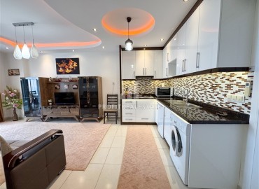 Стильная квартира с одной спальней, 65м², в элитном комплексе в районе Махмутлар, 500м от моря, Алания ID-18931 фото-6