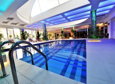 Стильная квартира с одной спальней, 65м², в элитном комплексе в районе Махмутлар, 500м от моря, Алания ID-18931 фото-18