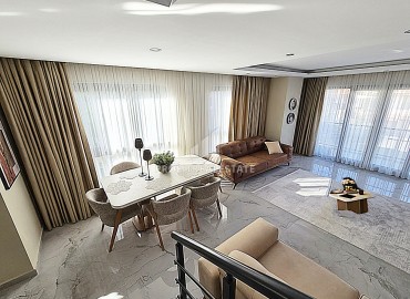 Новая квартира на аренду планировкой 2+1 дуплекс  в центре Алании, Клеопатра. ID-18706 фото-11