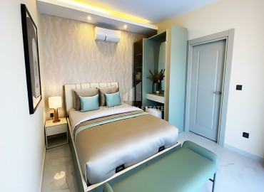 Новая квартира на аренду планировкой 2+1 дуплекс  в центре Алании, Клеопатра. ID-18706 фото-23