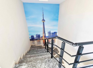 Новая квартира на аренду планировкой 2+1 дуплекс  в центре Алании, Клеопатра. ID-18706 фото-24