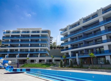 Садовый дуплекс с тремя спальнями, 170м², в новом элитном комплексе в 750м от моря, Алания, Каргыджак ID-18933 фото-23