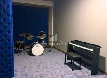 Садовый дуплекс с тремя спальнями, 170м², в новом элитном комплексе в 750м от моря, Алания, Каргыджак ID-18933 фото-25