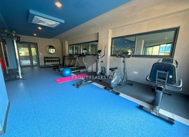 Садовый дуплекс с тремя спальнями, 170м², в новом элитном комплексе в 750м от моря, Алания, Каргыджак ID-18933 фото-34