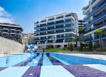 Садовый дуплекс с тремя спальнями, 170м², в новом элитном комплексе в 750м от моря, Алания, Каргыджак ID-18933 фото-40