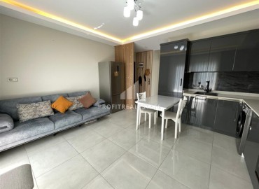 Стильные апартаменты с одной спальней, 65м², с видом на Аланийскую крепость в резиденции премиум класса в районе Махмутлар, Алания ID-18935 фото-2