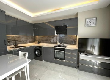 Стильные апартаменты с одной спальней, 65м², с видом на Аланийскую крепость в резиденции премиум класса в районе Махмутлар, Алания ID-18935 фото-5