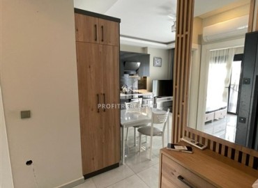 Стильные апартаменты с одной спальней, 65м², с видом на Аланийскую крепость в резиденции премиум класса в районе Махмутлар, Алания ID-18935 фото-9