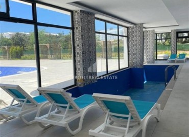 Стильные апартаменты с одной спальней, 65м², с видом на Аланийскую крепость в резиденции премиум класса в районе Махмутлар, Алания ID-18935 фото-18