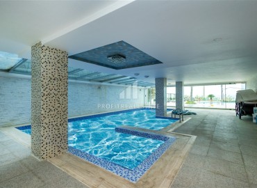 Элегантные видовые трехкомнатные апартаменты, 110м², на первой береговой линии в Каргыджаке, Алания ID-18936 фото-20