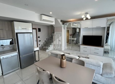 Шикарный пентхаус 2+1 в в аренду  в центре Алании 300 метров к морю. ID-10756 фото-4