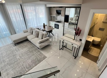 Шикарный пентхаус 2+1 в в аренду  в центре Алании 300 метров к морю. ID-10756 фото-8