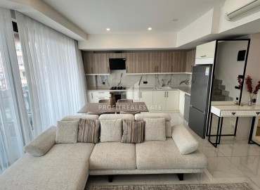 Шикарный пентхаус 2+1 в в аренду  в центре Алании 300 метров к морю. ID-10756 фото-9