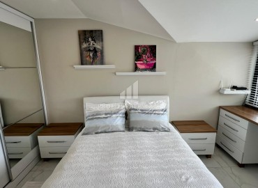 Шикарный пентхаус 2+1 в в аренду  в центре Алании 300 метров к морю. ID-10756 фото-13