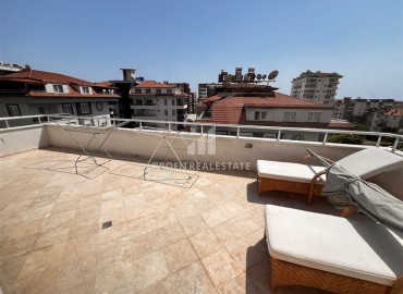 Меблированный пентхаус с тремя спальнями, 125м², в комфортабельном комплексе района Джикджилли, Алания под ВНЖ ID-18939 фото-18