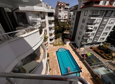 Меблированный пентхаус с тремя спальнями, 125м², в комфортабельном комплексе района Джикджилли, Алания под ВНЖ ID-18939 фото-19