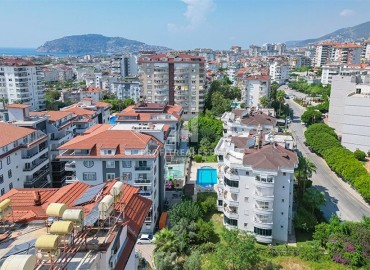 Меблированный пентхаус с тремя спальнями, 125м², в комфортабельном комплексе района Джикджилли, Алания под ВНЖ ID-18939 фото-23