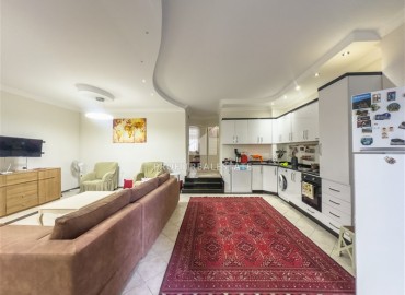 Трехкомнатные меблированные апартаменты, 100м², в комплексе с бассейном, у моря в районе Оба, Алания под ВНЖ ID-18941 фото-5