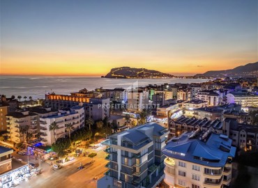 Старт продаж: квартиры разных планировок, 57-271м², от строительной компании, в районе Оба, Алания, в 100м от моря ID-18942 фото-1