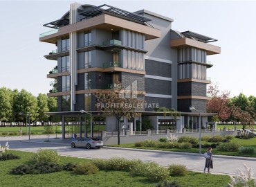 Старт продаж: квартиры разных планировок, 57-271м², от строительной компании, в районе Оба, Алания, в 100м от моря ID-18942 фото-5