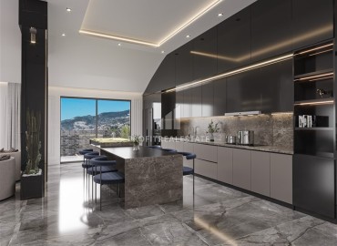 Старт продаж: квартиры разных планировок, 57-271м², от строительной компании, в районе Оба, Алания, в 100м от моря ID-18942 фото-7