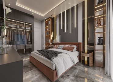 Старт продаж: квартиры разных планировок, 57-271м², от строительной компании, в районе Оба, Алания, в 100м от моря ID-18942 фото-14