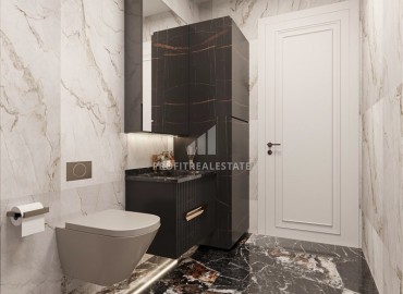 Старт продаж: квартиры разных планировок, 57-271м², от строительной компании, в районе Оба, Алания, в 100м от моря ID-18942 фото-16